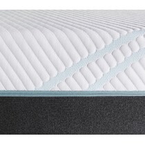 pro adapt white queen mattress split foundation set   