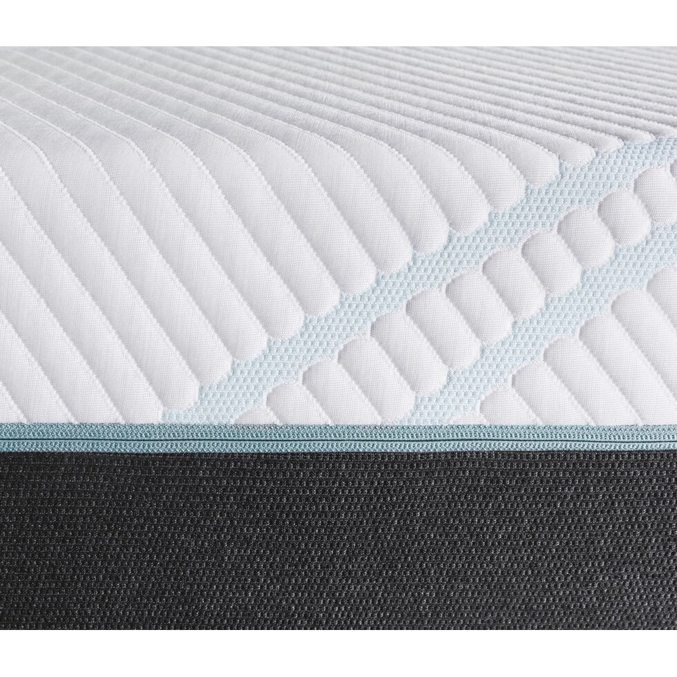 pro adapt white queen mattress split foundation set   