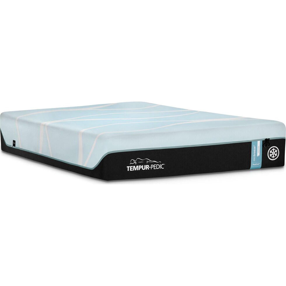 pro breeze blue queen mattress   