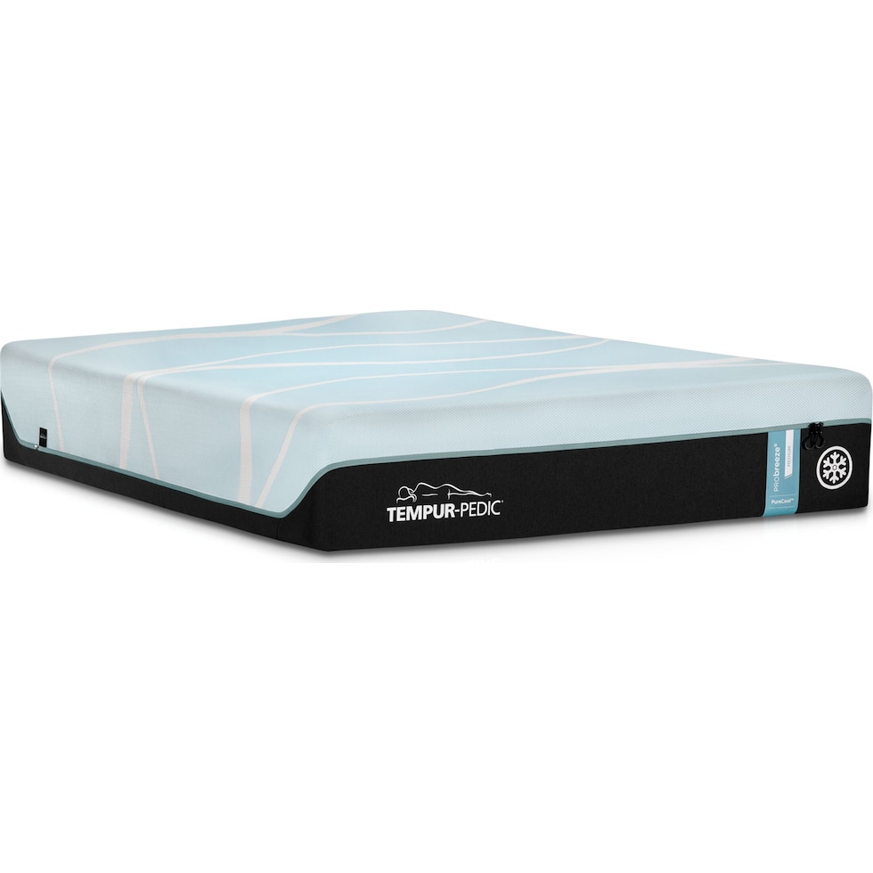 pro breeze blue split california king mattress   