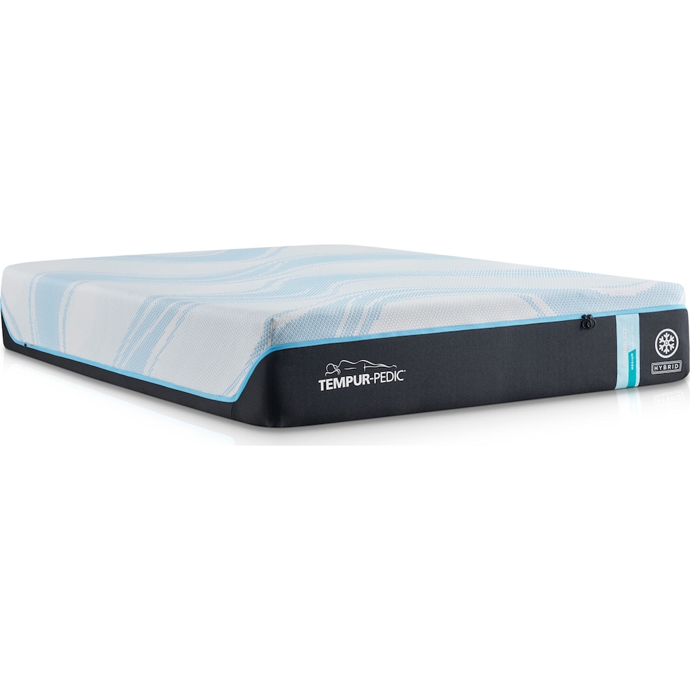 pro breeze white queen mattress   