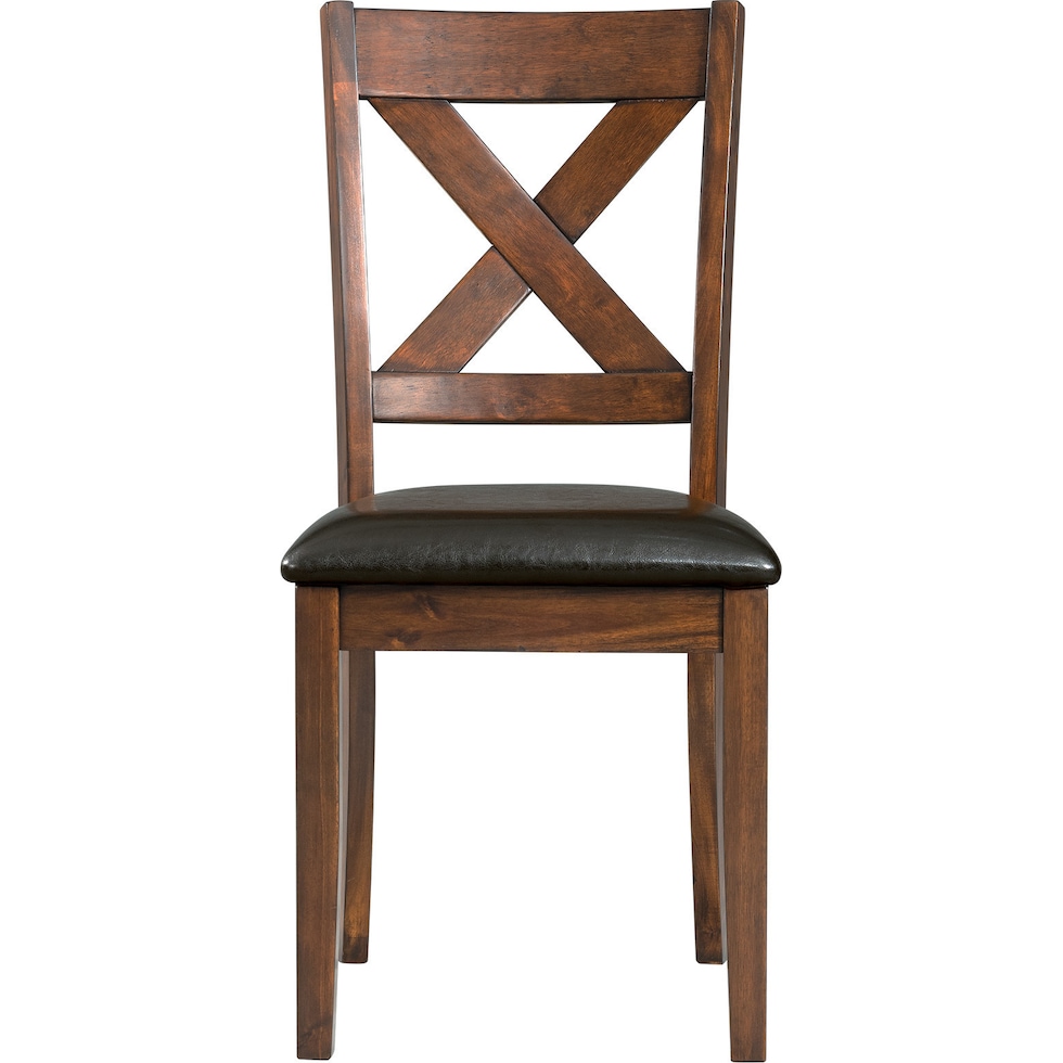 prospect dark brown dining chair   