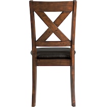 prospect dark brown dining chair   
