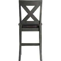 prospect gray counter height stool   