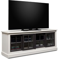 providence white tv stand   
