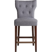 prudence gray counter height stool   