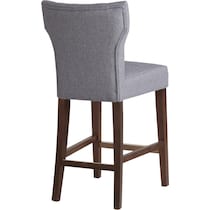 prudence gray counter height stool   