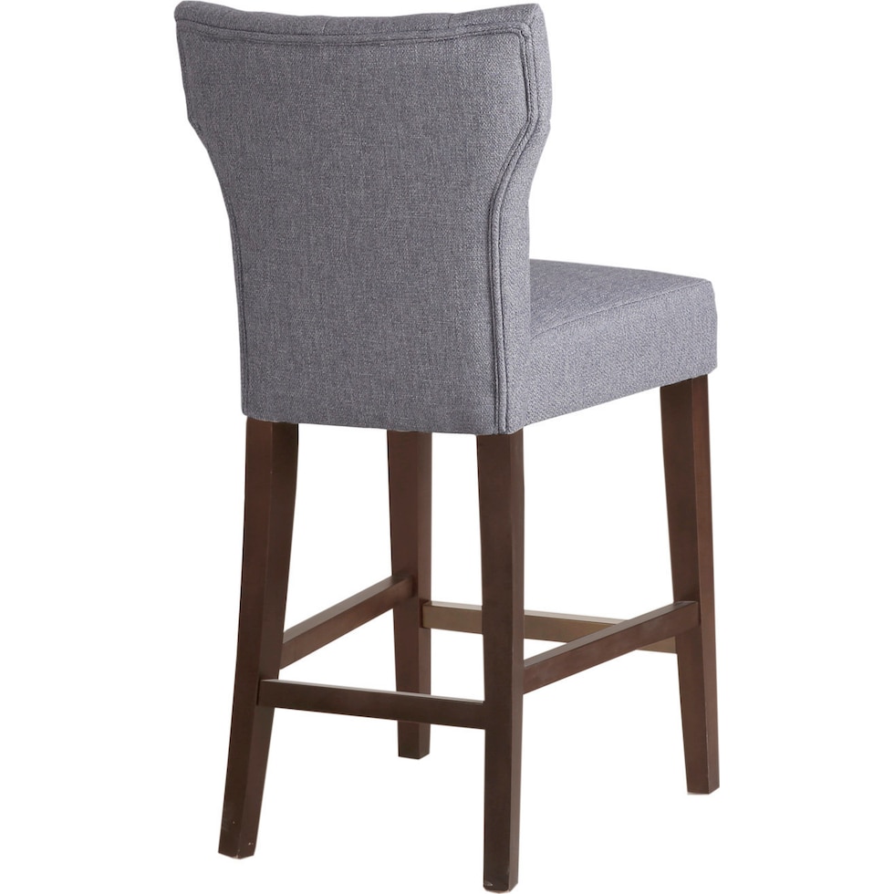 prudence gray counter height stool   