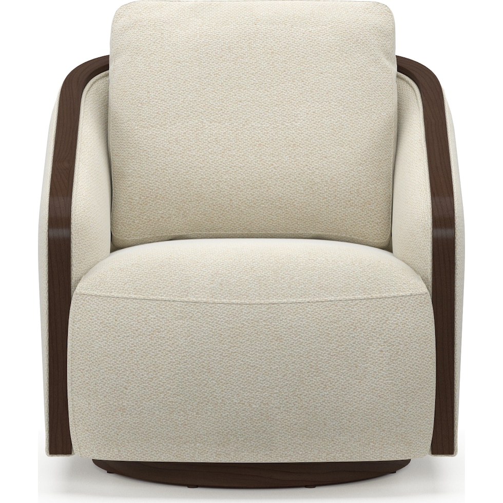 pryer neutral accent chair   