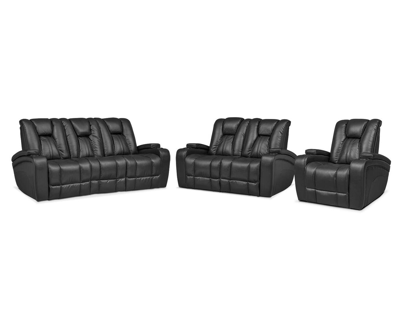 pulsar black occasional tables main image  