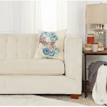 pumpkin harvest natural accent pillow   