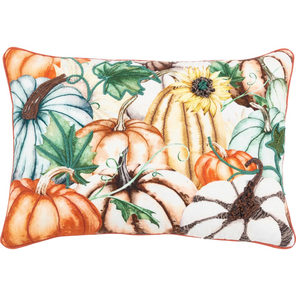 pumpkins multi pillow   