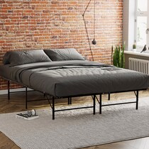 quane black queen bedframe   