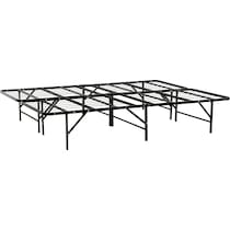 quane black twin bedframe   
