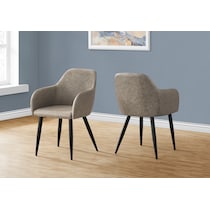 quentin beige black chair   