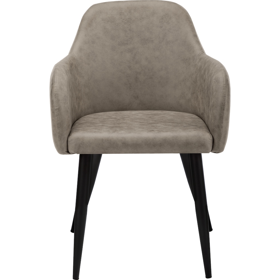 quentin beige black chair   