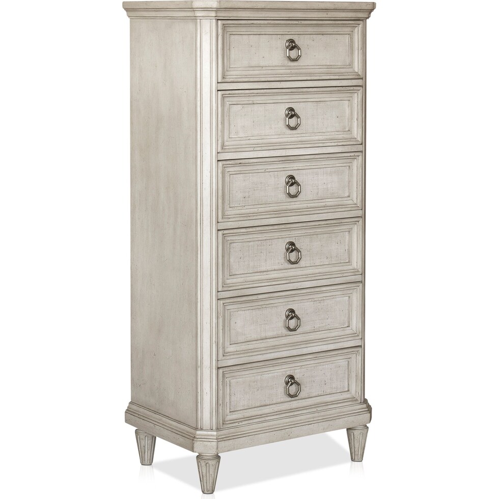 quentin white chest   