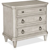 quentin white nightstand   