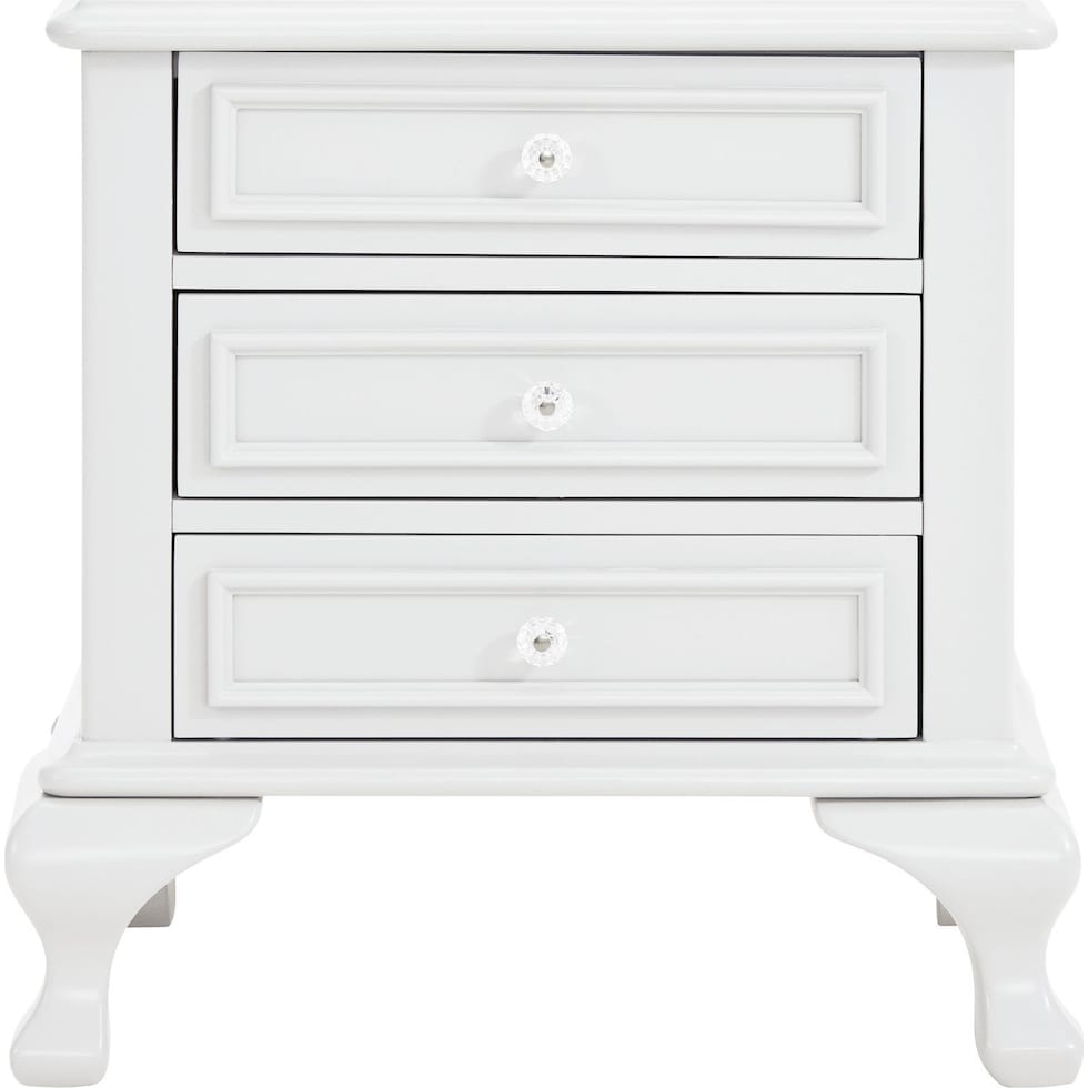 quill white nightstand   