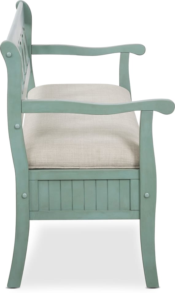 Quincy Storage Bench Value City Furniture