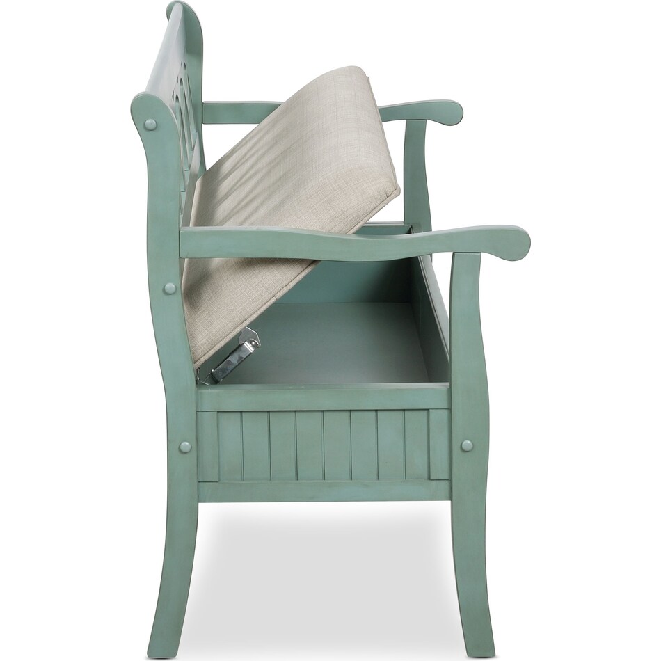 Quincy Storage Bench Value City Furniture