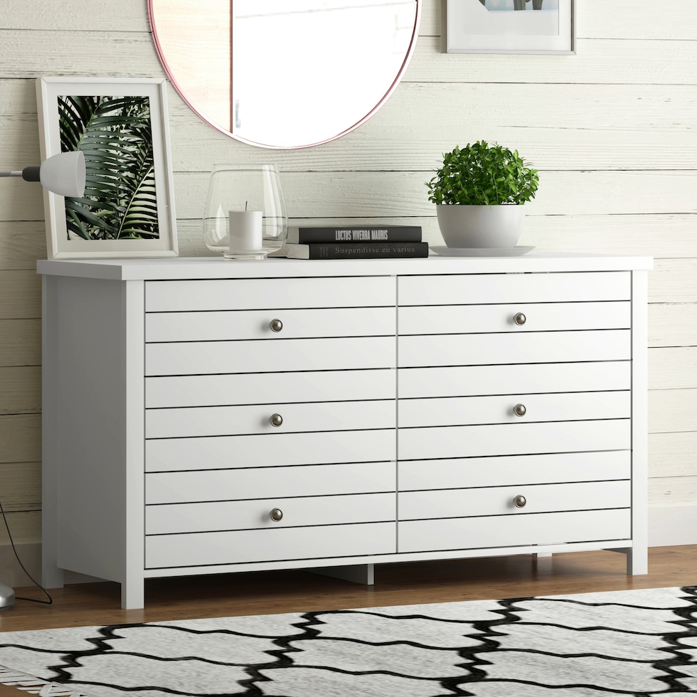 quinn white dresser   