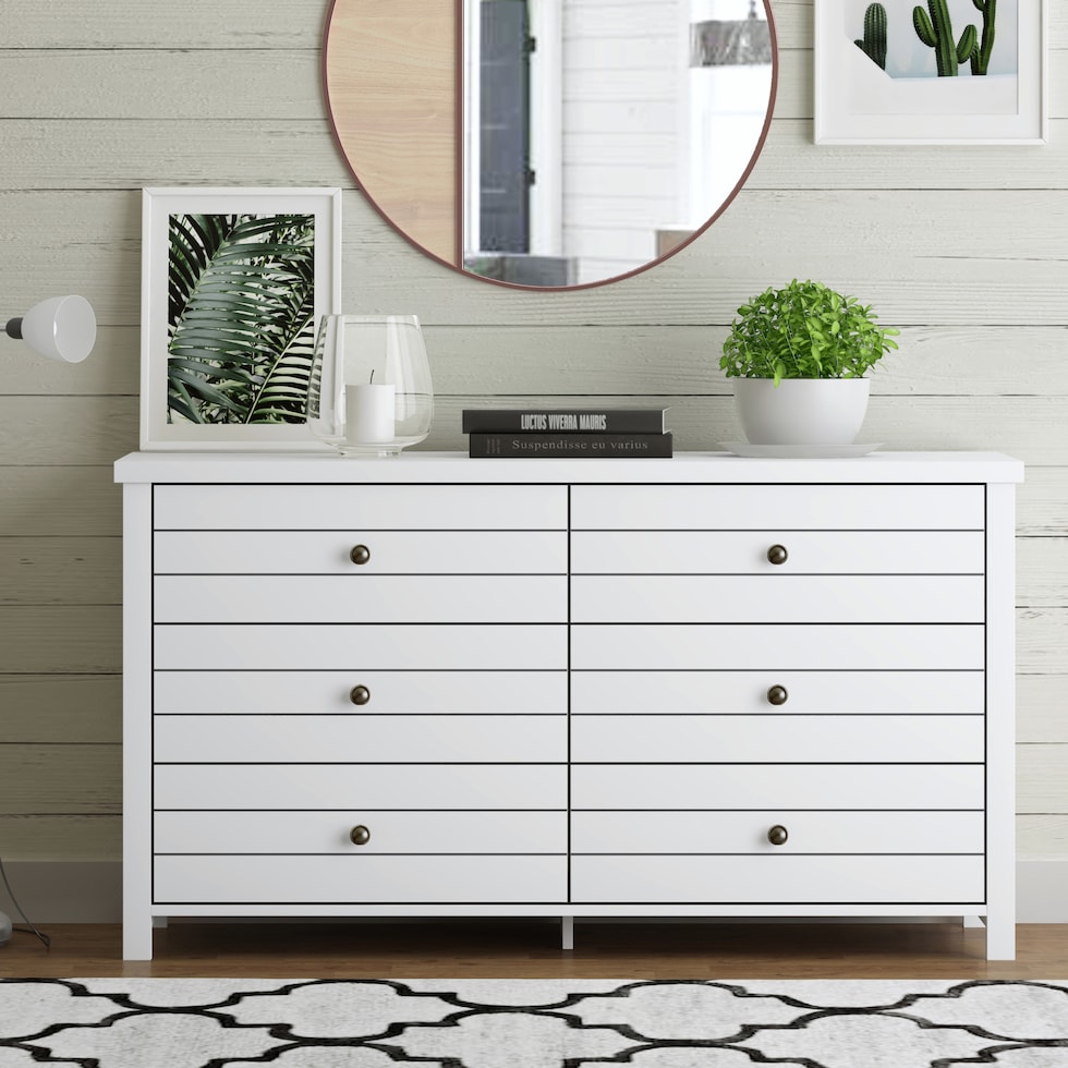 quinn white dresser   