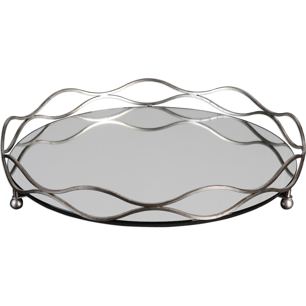 rachelle silver tray   