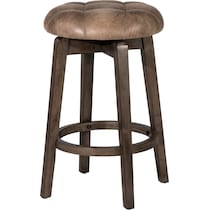 radney distressed gray counter height stool   