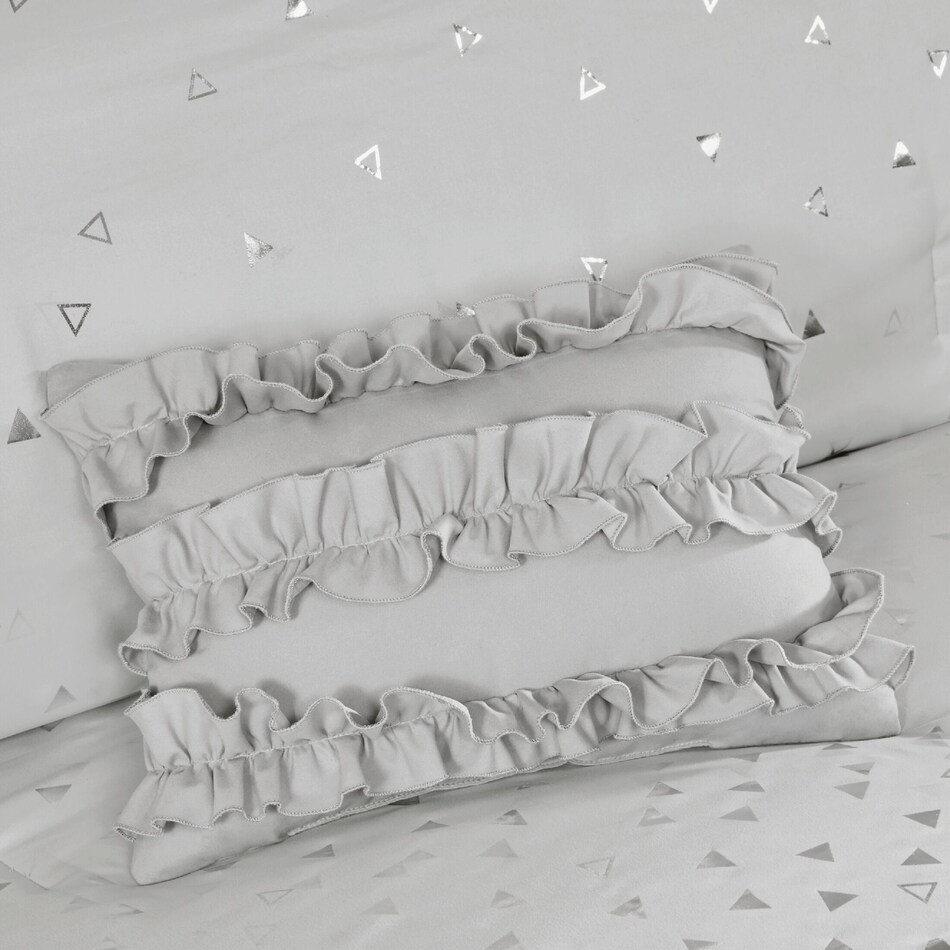 raelynn gray twin bedding set   