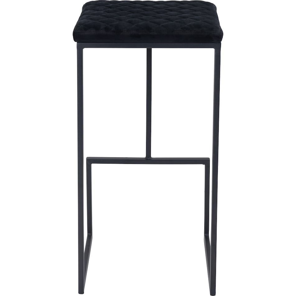 rafael black bar stool   