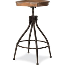 rafe light brown bar stool   