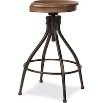 rafe light brown bar stool   