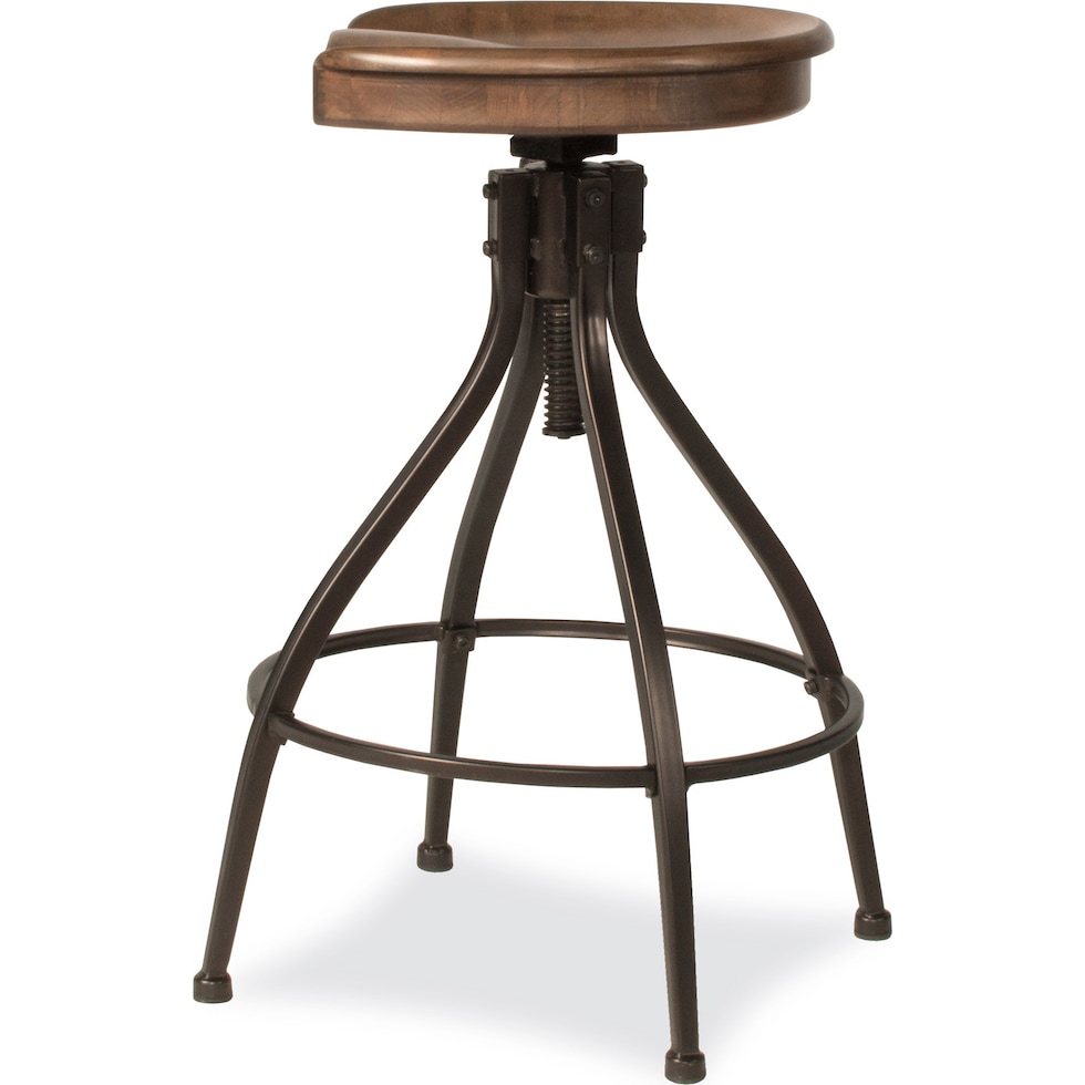 rafe light brown bar stool   