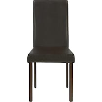 raffaele dark brown chair   