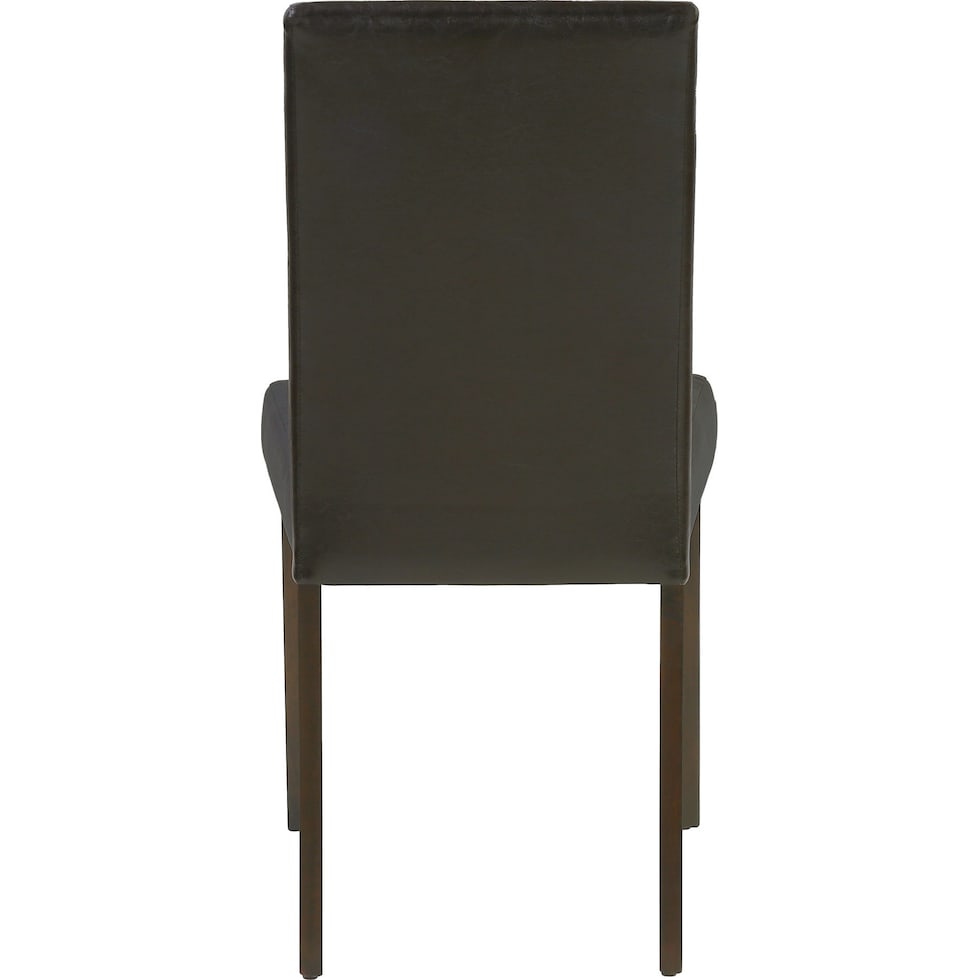 raffaele dark brown chair   