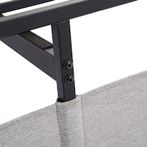 rafferty gray king bed   