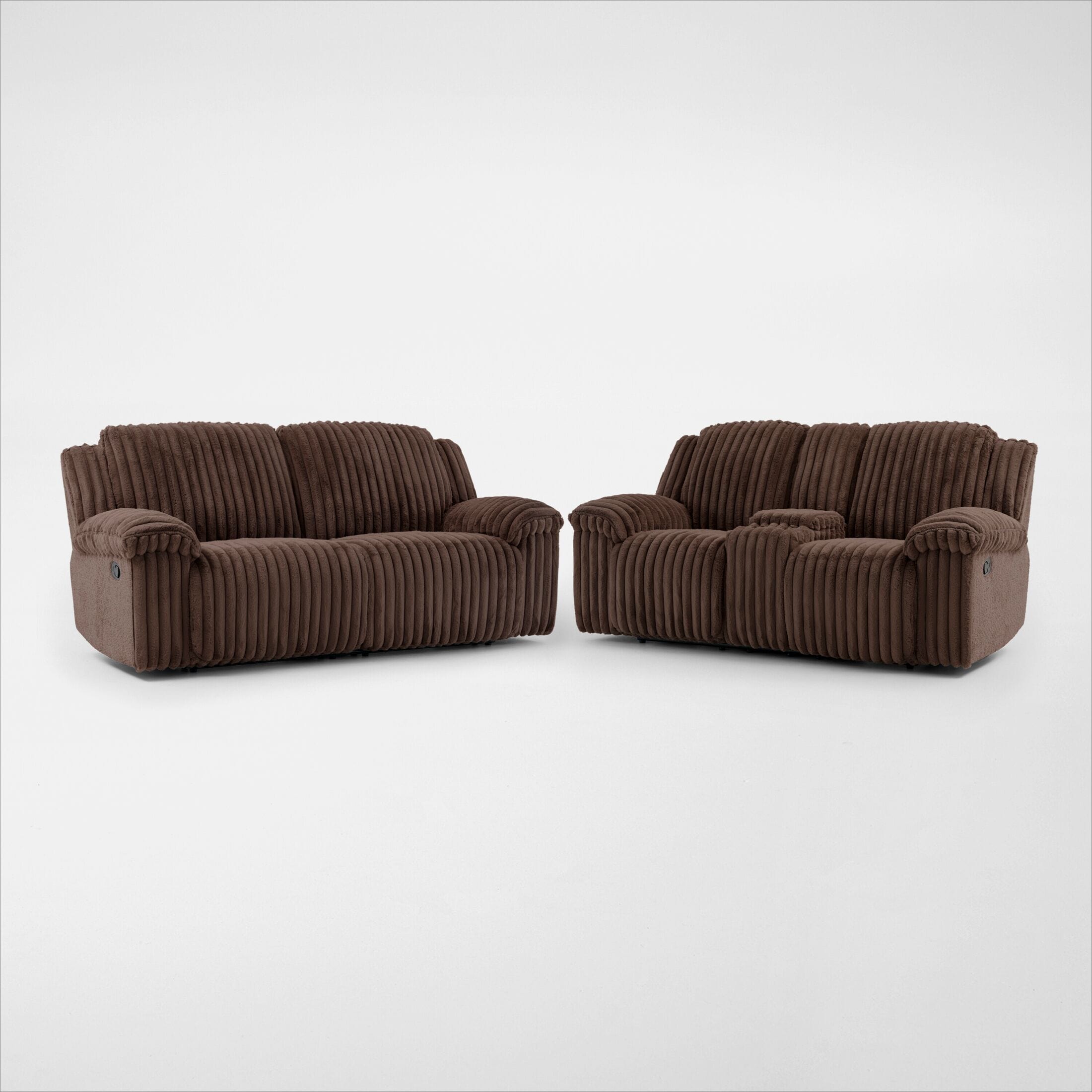 Rafi Manual Reclining Sofa and Loveseat Set | Value City Furniture