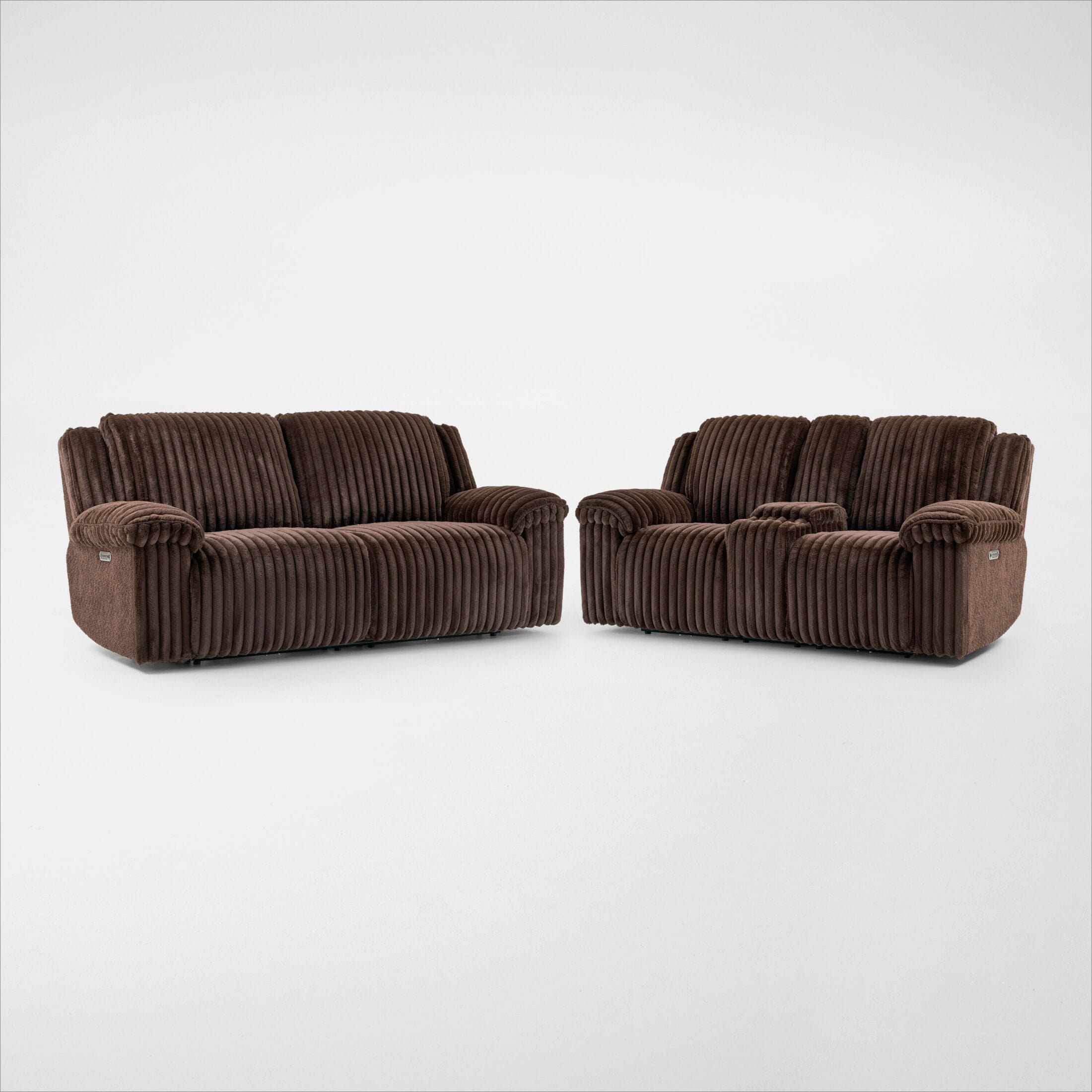 Rafi Dual-Power Reclining Sofa and Recliner Set | Value City Furniture