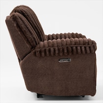 rafi dark brown recliner   