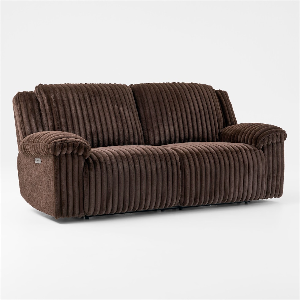 rafi dark brown sofa   