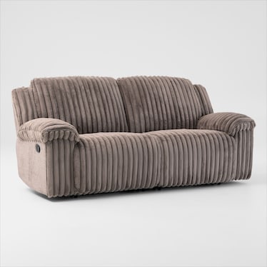 Rafi Manual Reclining Sofa and Loveseat Set