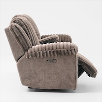 rafi light brown loveseat   