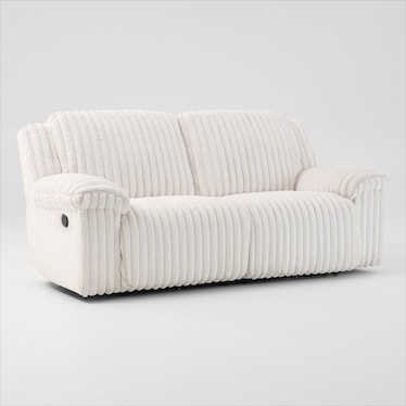 Rafi Manual Reclining Sofa and Loveseat Set