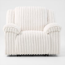 rafi white recliner   