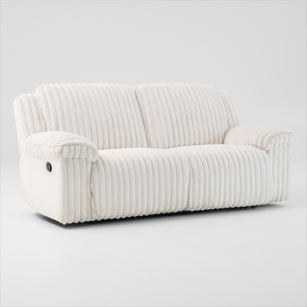 rafi white sofa   