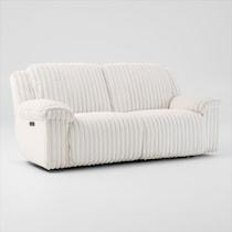 rafi white sofa   