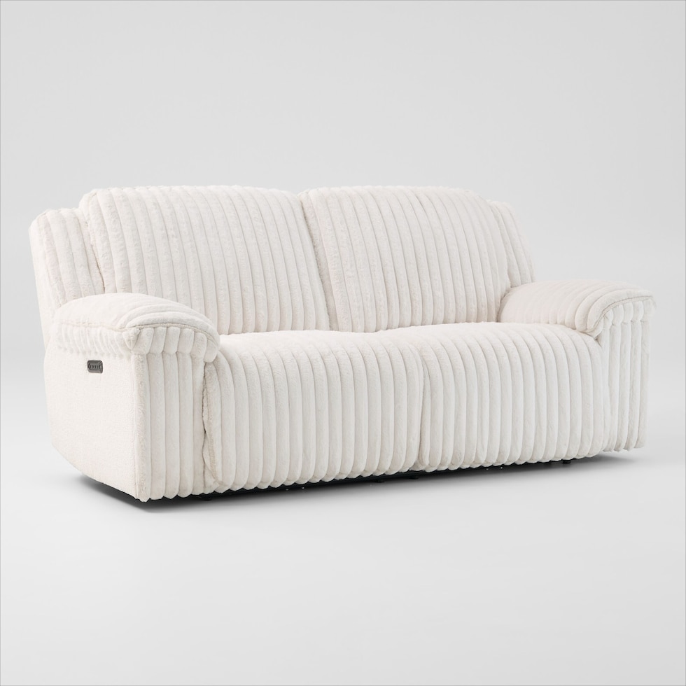 rafi white sofa   