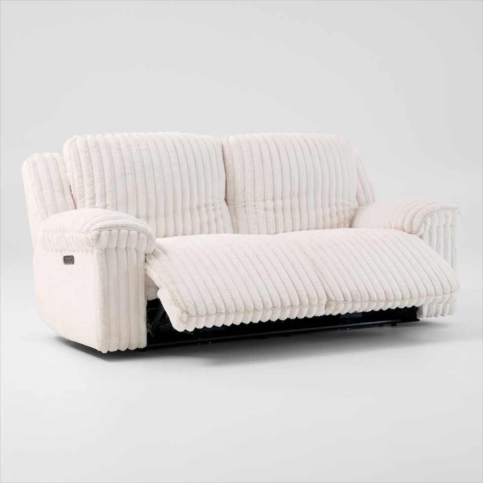rafi white sofa   