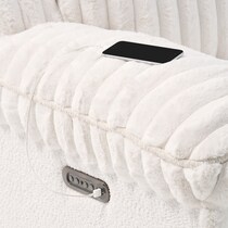rafi white sofa   